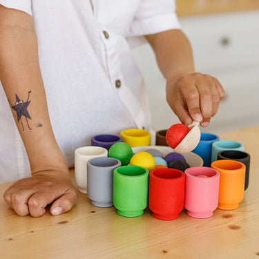 EcoToys ColorJoy | Développez la créativité et la motricité - Jeu de tri en bois coloré